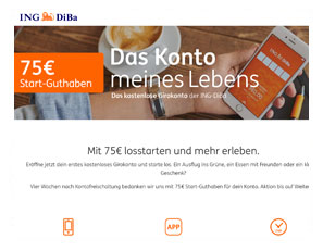 ING DiBa Testsieger im gratis Konto Vergleich